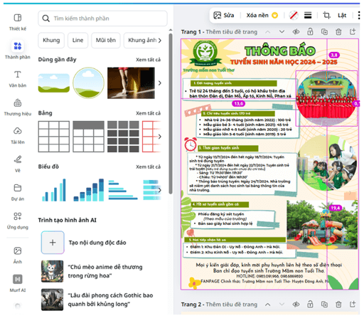 Hướng dẫn sử dụng Canva Pro Education để thiết kế