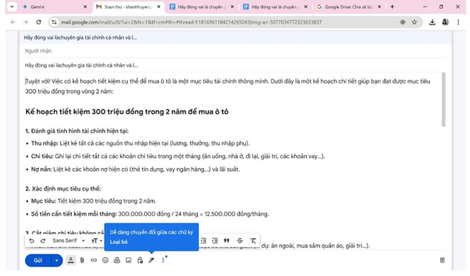 Hướng dẫn sử dụng gemini trong giảng dạy