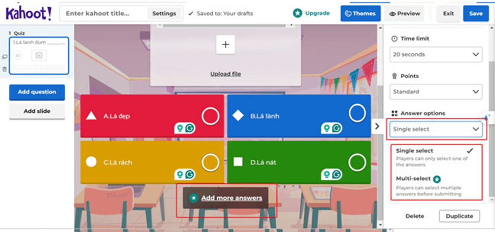 Hướng dẫn sử dụng Kahoot! tạo trò chơi trong giảng dạy