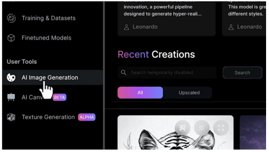 Hướng dẫn sử dụng Leonardo AI trong việc tạo hình ảnh