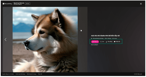 Hướng dẫn sử dụng ứng dụng Bing AI trong việc tạo hình ảnh