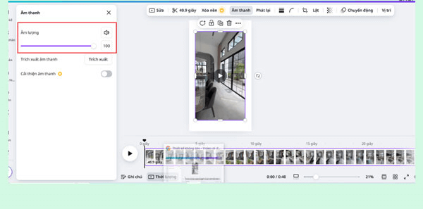 Hướng dẫn tách âm thanh ra khỏi video trên Canva