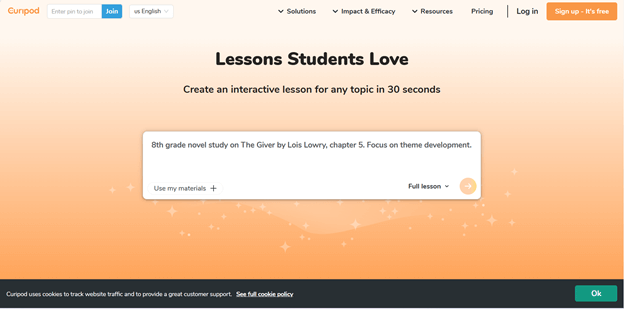 Hướng dẫn tạo bài giảng tự động nhờ Curipod