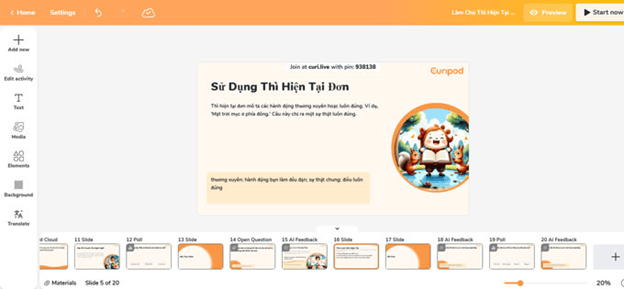 Hướng dẫn tạo bài giảng tự động nhờ Curipod
