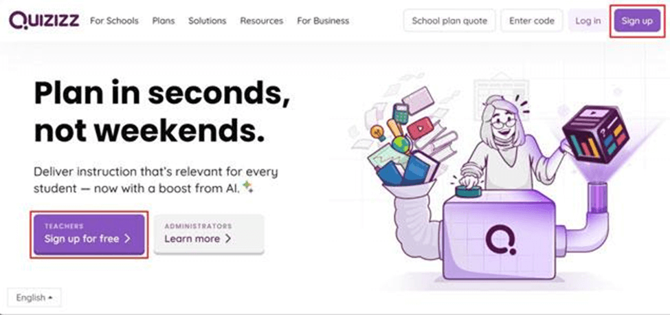 Hướng dẫn tạo bài luyện, ôn thi, kiểm tra định kì trên Quizizz