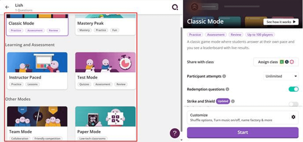 Hướng dẫn tạo bài luyện, ôn thi, kiểm tra định kì trên Quizizz