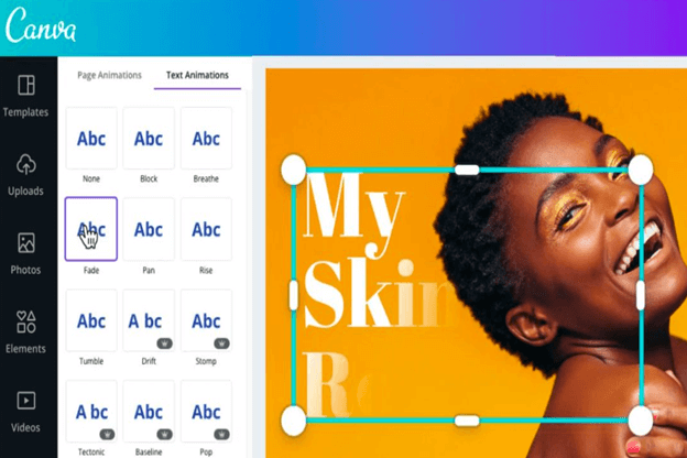 Hướng dẫn tạo hiệu ứng chạy chữ trên video bằng Canva