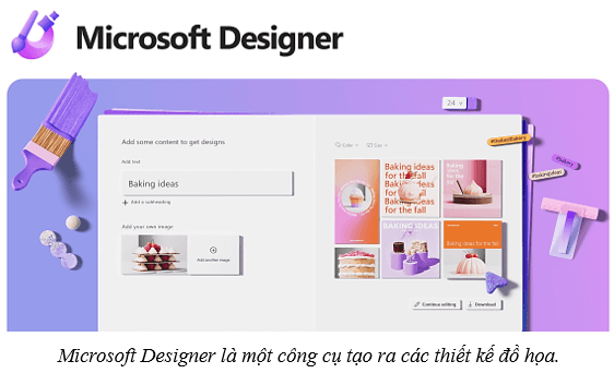 Hướng dẫn tạo hình ảnh bằng ứng dụng Microsoft Designer