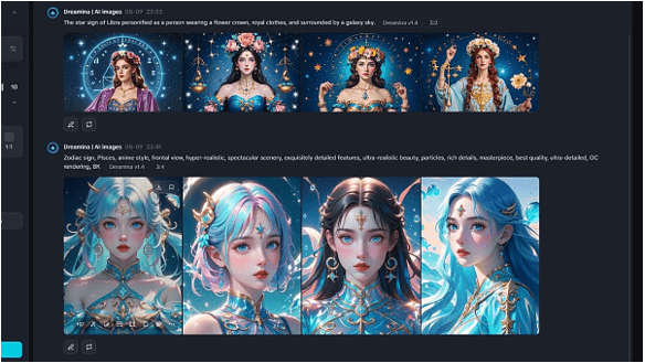 Hướng dẫn tạo hình ảnh qua ứng dụng Dreamina