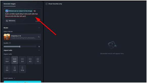 Hướng dẫn tạo hình ảnh qua ứng dụng Dreamina