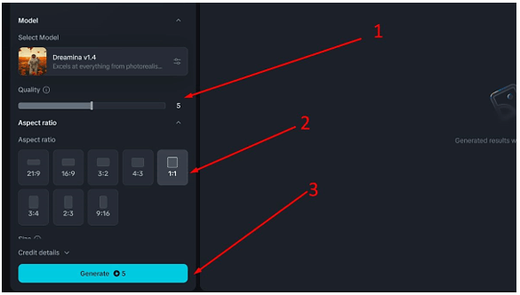 Hướng dẫn tạo hình ảnh qua ứng dụng Dreamina