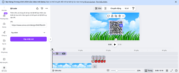 Hướng dẫn tạo mã QR trong Canva