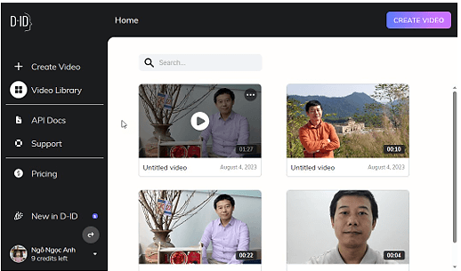 Hướng dẫn tạo nhân vật, MC từ ảnh chụp bằng AI trên DI-D