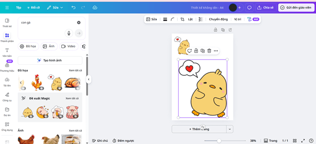 Hướng dẫn tạo tranh tô màu cho bé trên Canva