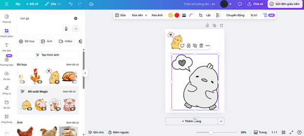 Hướng dẫn tạo tranh tô màu cho bé trên Canva