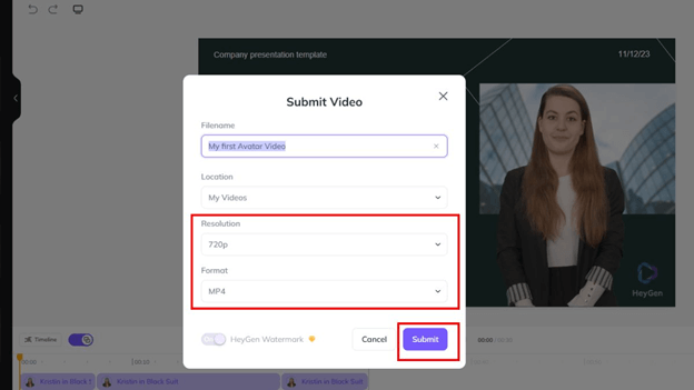 Hướng dẫn tạo video AI bằng HeyGenAI