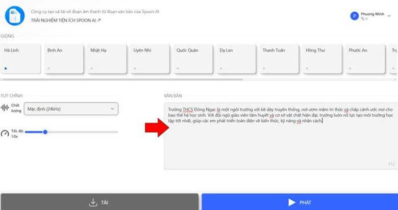 Hướng dẫn tạo video nhân vật AI giới thiệu cho bài giảng