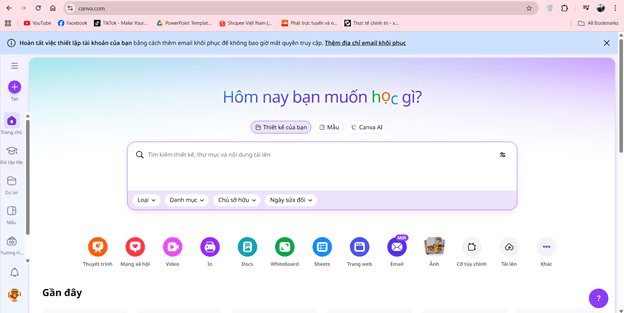 Hướng dẫn thiết kế thẻ tên học sinh trên Canva