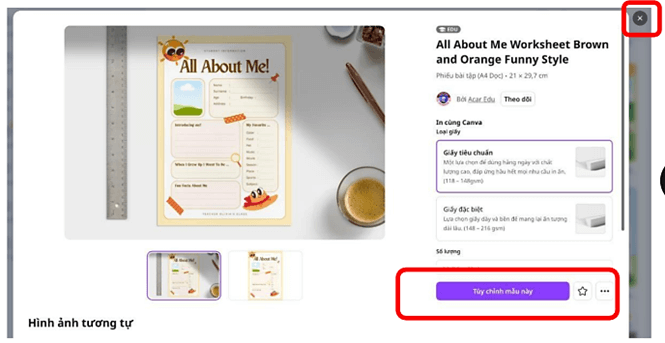 Hướng dẫn tìm kiếm mẫu thiết kế sẵn trên Canva