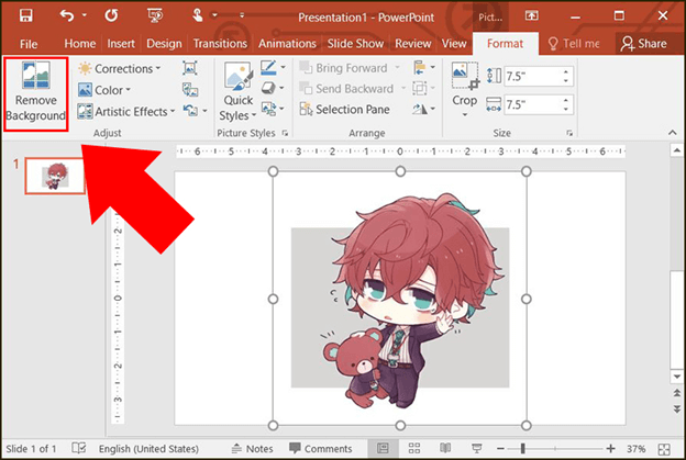 Hướng dẫn xóa nền ảnh trong PowerPoint