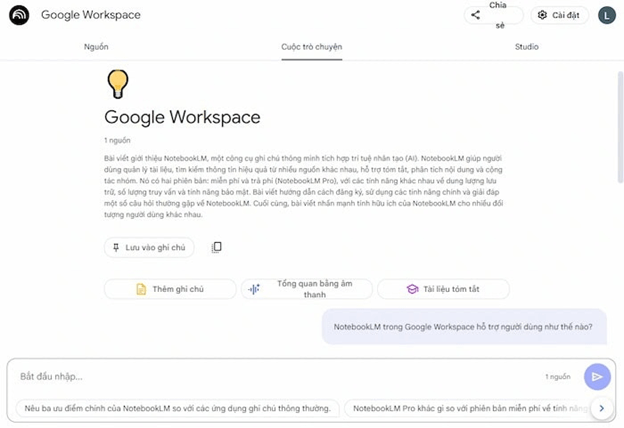 NotebookLM là gì? Cách dùng NotebookLM Google
