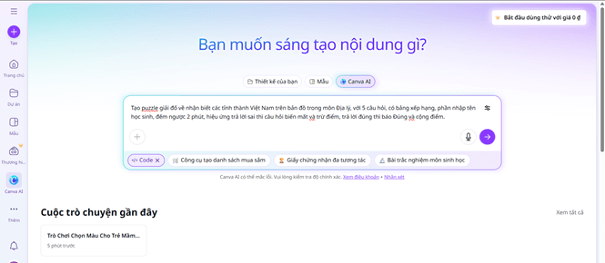 Tổng hợp các câu lệnh Canva Code cho trò chơi tương tác tiểu học