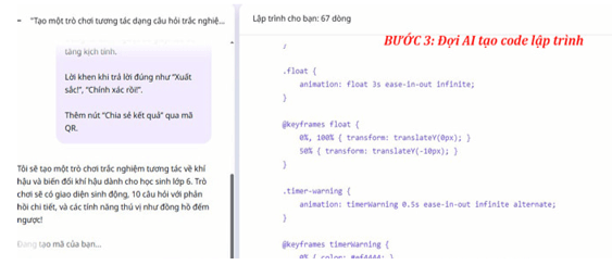Tổng hợp các câu lệnh Canva Code tạo trò chơi tương tác cấp THCS