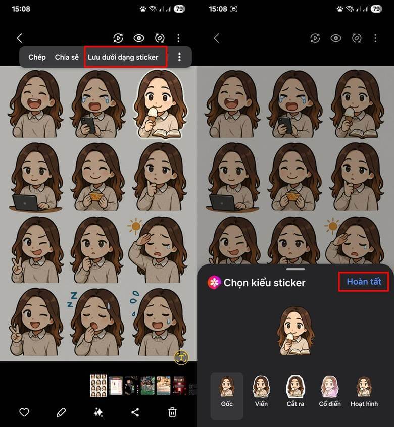 Tự tạo sticker theo ảnh cá nhân bằng chatGPT