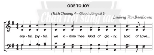 Nghe trích đoạn hợp xướng Ode to Joy