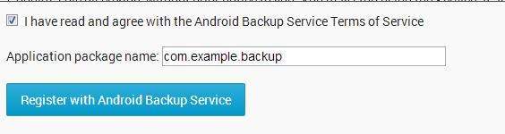 Data Backup trong Android