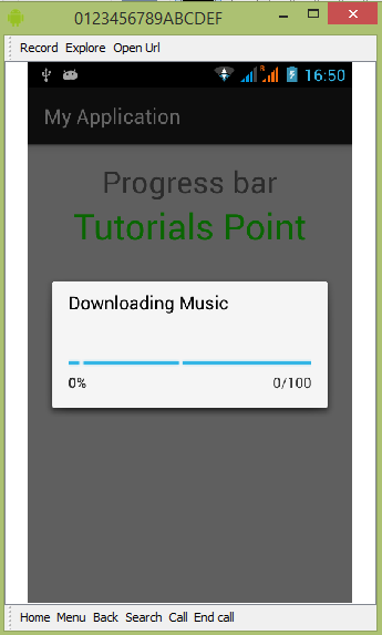 Progressbar trong Android