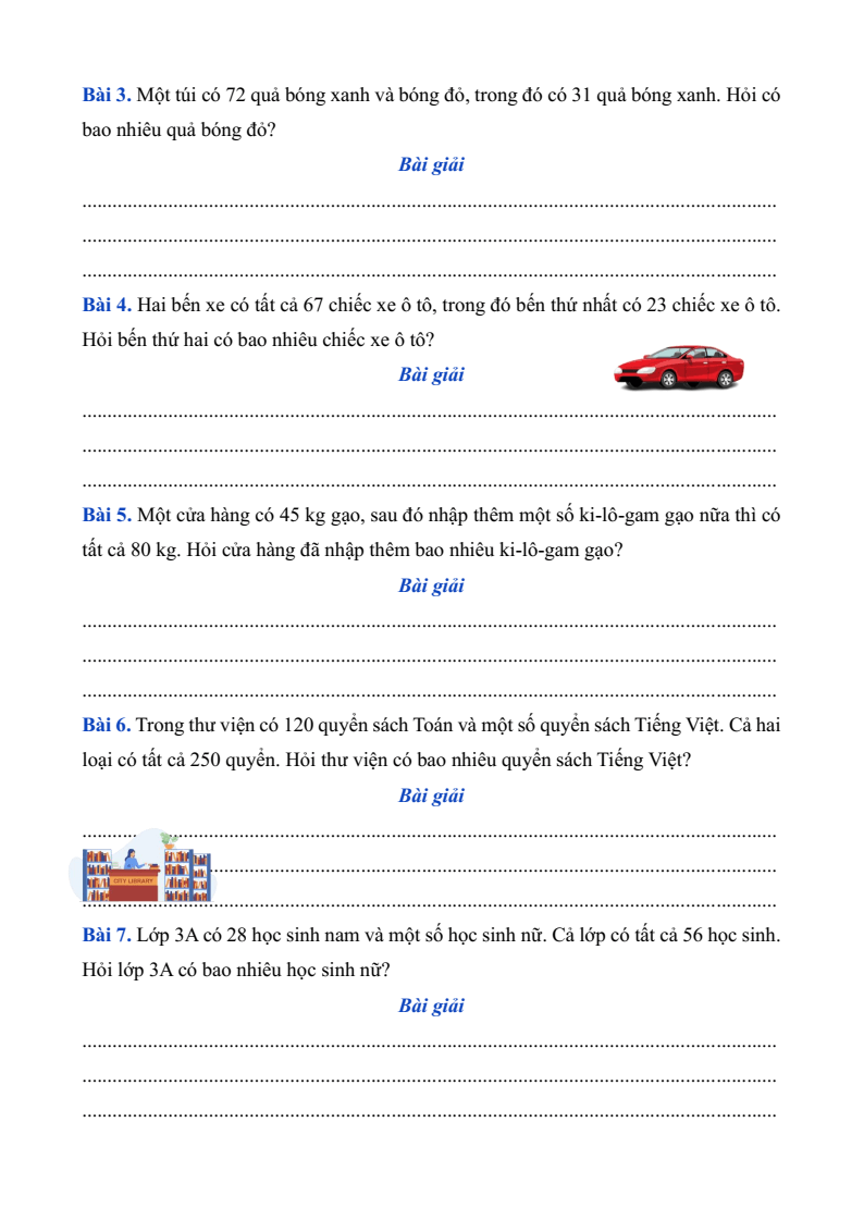 400 bài toán có lời văn lớp 3 (có lời giải)