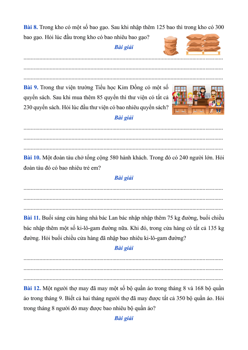 400 bài toán có lời văn lớp 3 (có lời giải)