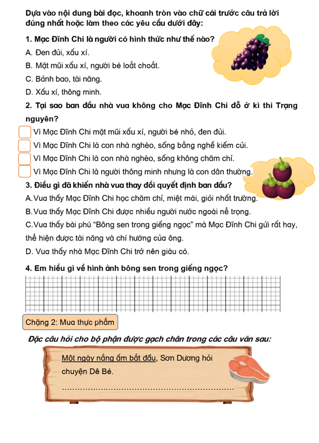 Bài tập cuối tuần Tiếng Việt lớp 3 Tuần 13 Cánh diều (có đáp án) | Đề kiểm tra cuối tuần Tiếng Việt lớp 3