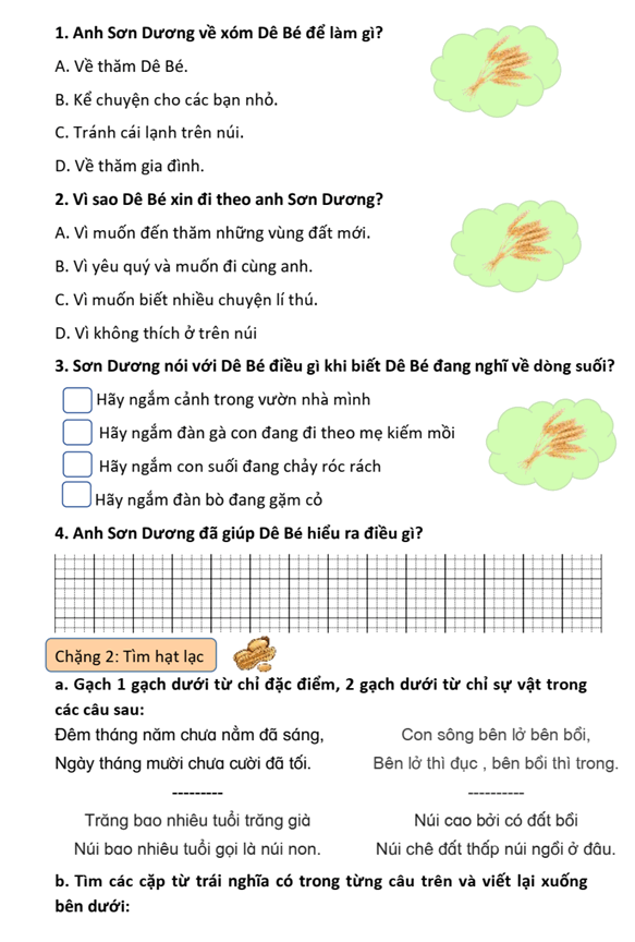 Bài tập cuối tuần Tiếng Việt lớp 3 Tuần 18 Kết nối tri thức (có đáp án) | Đề kiểm tra cuối tuần Tiếng Việt lớp 3