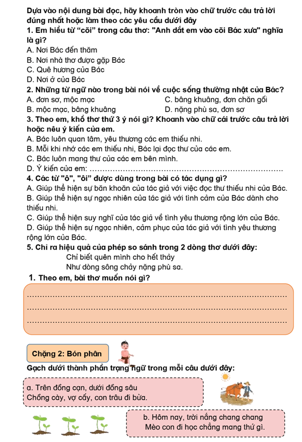 Bài tập cuối tuần Tiếng Việt lớp 4 Tuần 24 Kết nối tri thức (có đáp án) | Đề kiểm tra cuối tuần Tiếng Việt lớp 4
