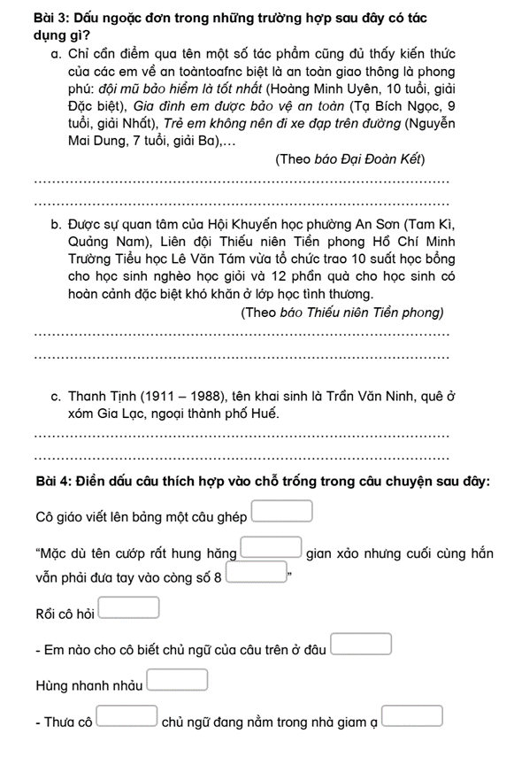 Bài tập cuối tuần Tiếng Việt lớp 4 Tuần 29 Chân trời sáng tạo (có đáp án) | Đề kiểm tra cuối tuần Tiếng Việt lớp 4
