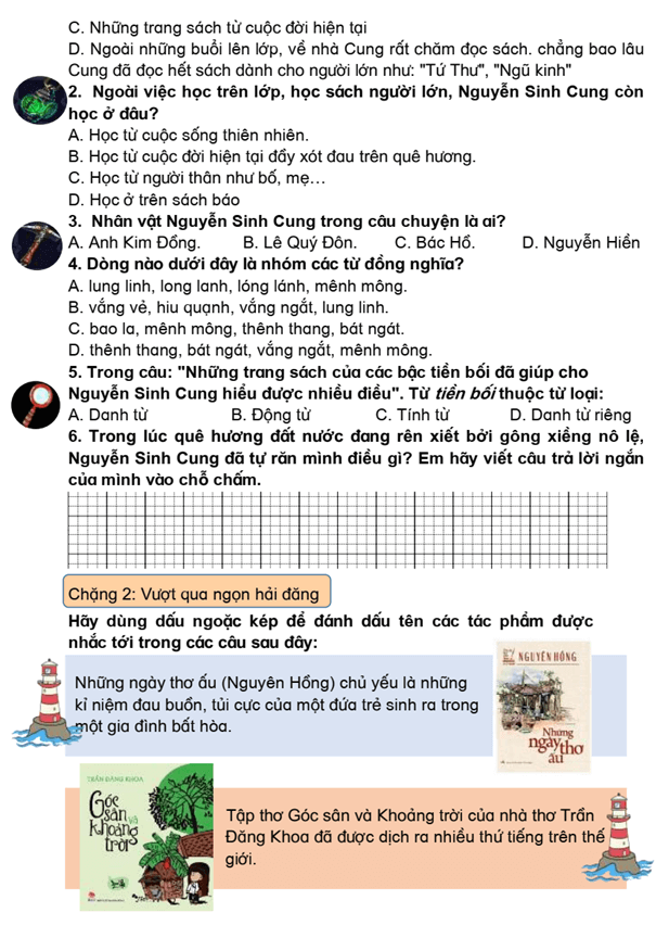 Bài tập cuối tuần Tiếng Việt lớp 4 Tuần 7 Cánh diều (có đáp án) | Đề kiểm tra cuối tuần Tiếng Việt lớp 4