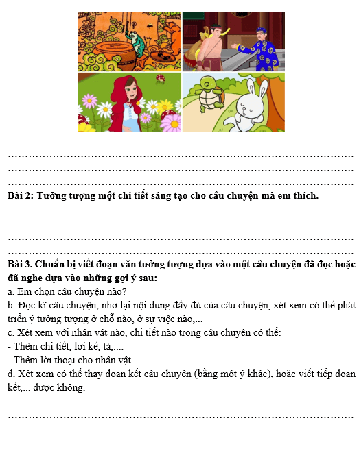 Bài tập hàng ngày Tiếng Việt lớp 4 Bài 18: Đồng cỏ nở hoa | Kết nối tri thức