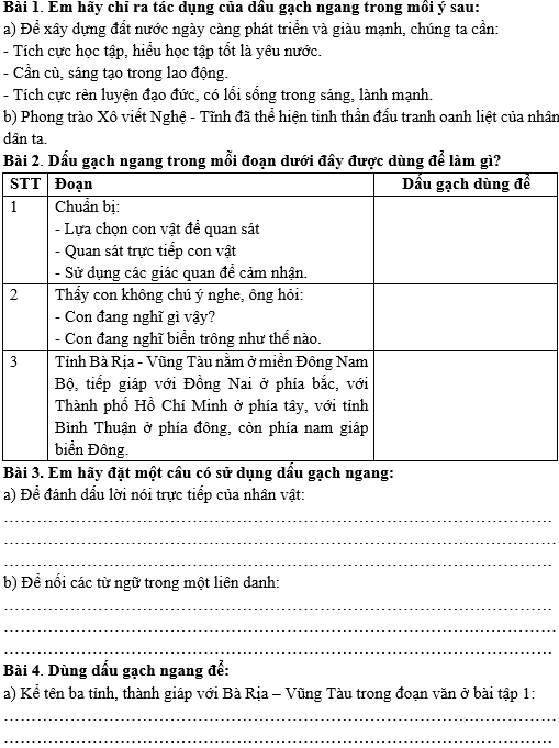 Bài tập hàng ngày Tiếng Việt lớp 4 Bài 27: Nếu em có một khu vườn | Kết nối tri thức