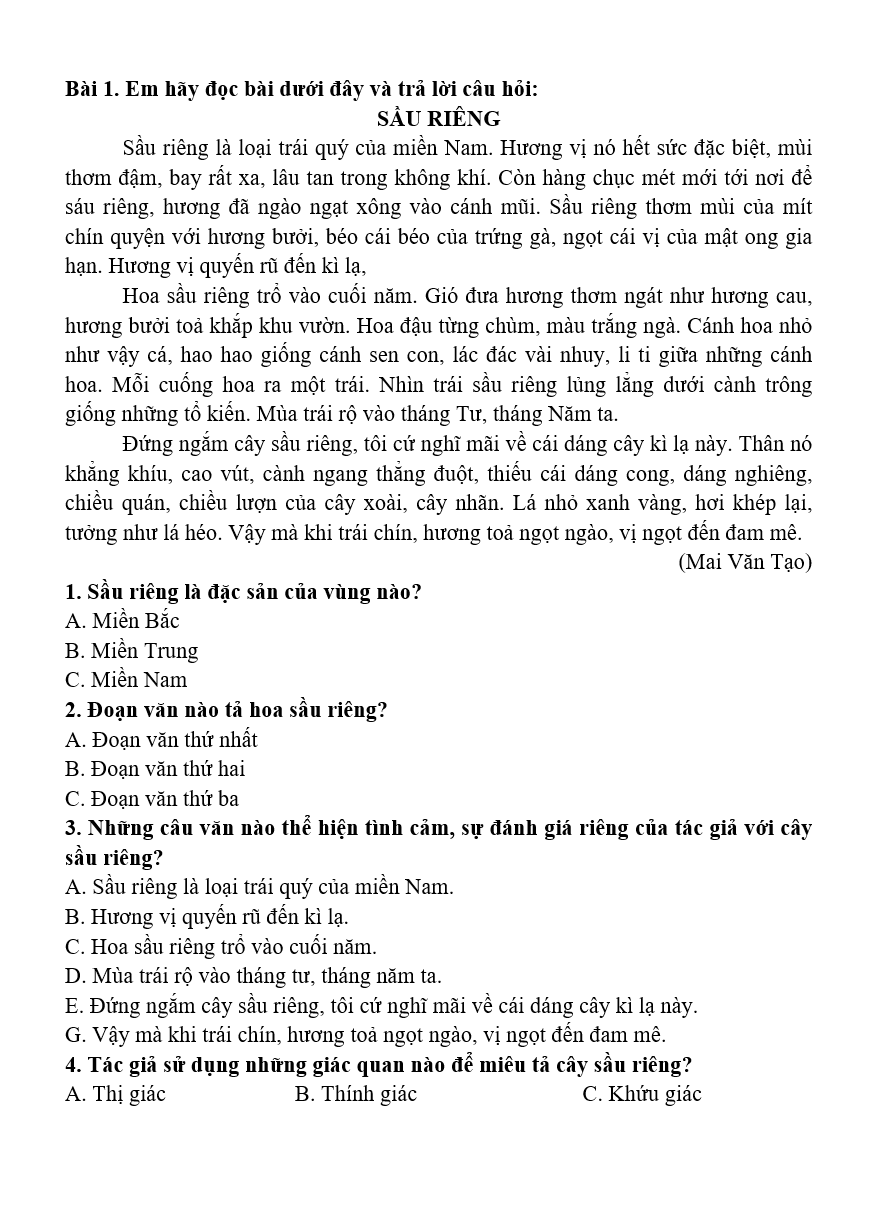Bài tập hàng ngày Tiếng Việt lớp 4 Ôn tập giữa học kì 2 | Kết nối tri thức