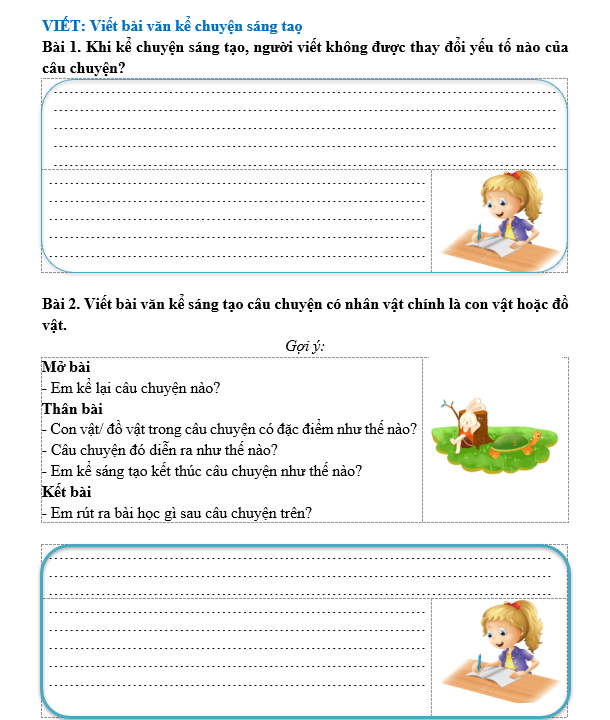 Bài tập hàng ngày Tiếng Việt lớp 5 Bài 4: Bến sông tuổi thơ | Kết nối tri thức