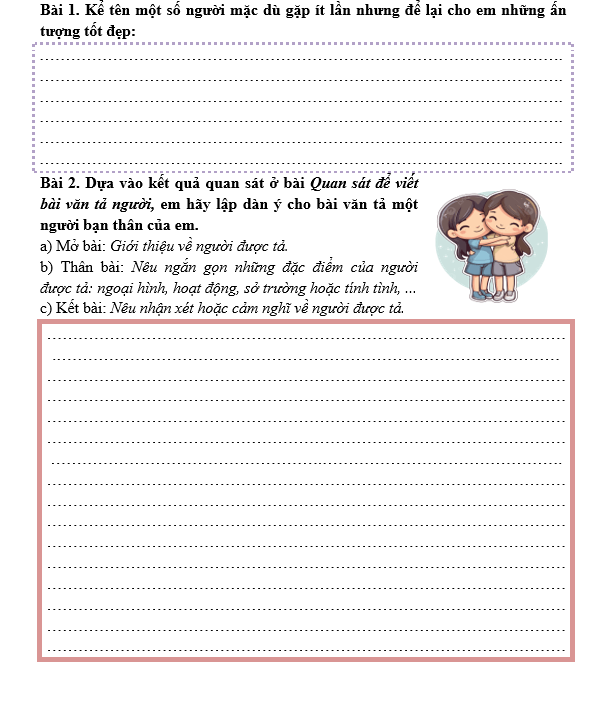 Bài tập hàng ngày Tiếng Việt lớp 5 Bài 4: Hộp quà màu thiên thanh | Kết nối tri thức