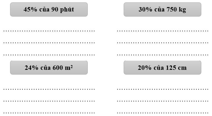 Bài tập cuối tuần Toán lớp 5 Tuần 21 Kết nối tri thức (có đáp án) | Đề kiểm tra cuối tuần Toán lớp 5