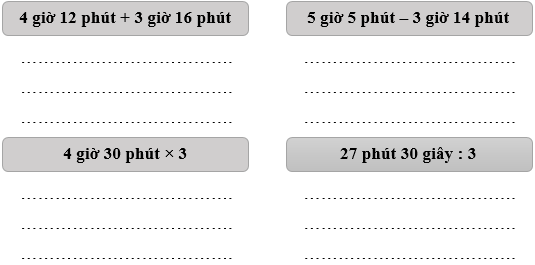 Bài tập cuối tuần Toán lớp 5 Tuần 29 Kết nối tri thức (có đáp án) | Đề kiểm tra cuối tuần Toán lớp 5