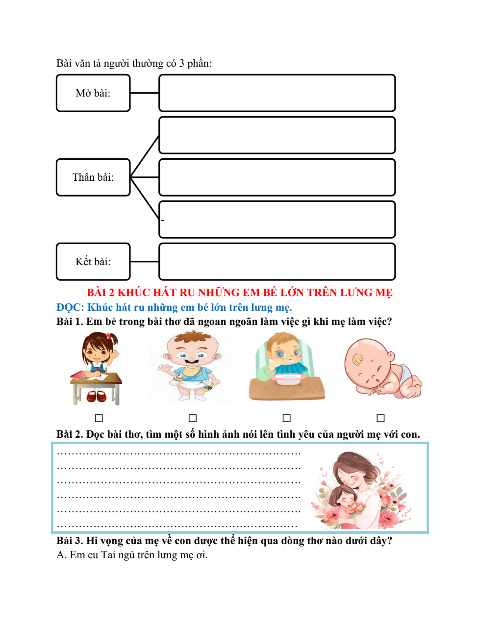 Bài tập hàng ngày Tiếng Việt lớp 5 Kết nối tri thức Học kì 2 (có lời giải)