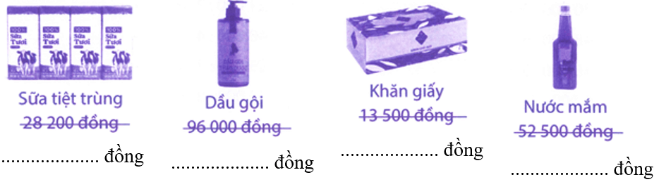 Bài tập phát triển năng lực Toán lớp 3 Tuần 31 (trang 51, 52, 53)