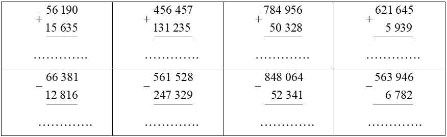 Bài tập phát triển năng lực Toán lớp 4 Tuần 11 (trang 46, 47, 48, 49)