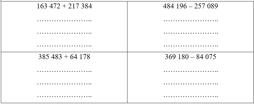 Bài tập phát triển năng lực Toán lớp 4 Tuần 17 (trang 72, 73, 74, 75)