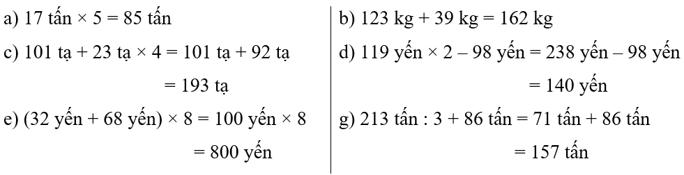 Bài tập phát triển năng lực Toán lớp 4 Tuần 8 (trang 35, 36, 37)